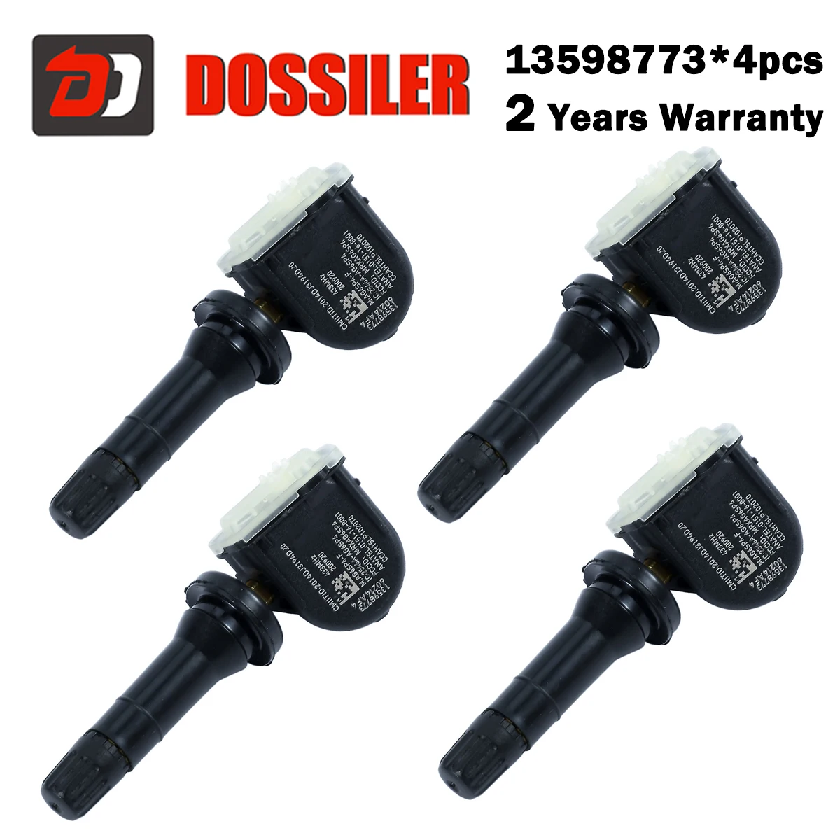 

Датчик давления шин Dossiler TPMS для Cadillac CT6 SRX XT5, Chevrolet Impala Aveo Tahoe Malibu GMC, вездеход Savana Buick, 13598773