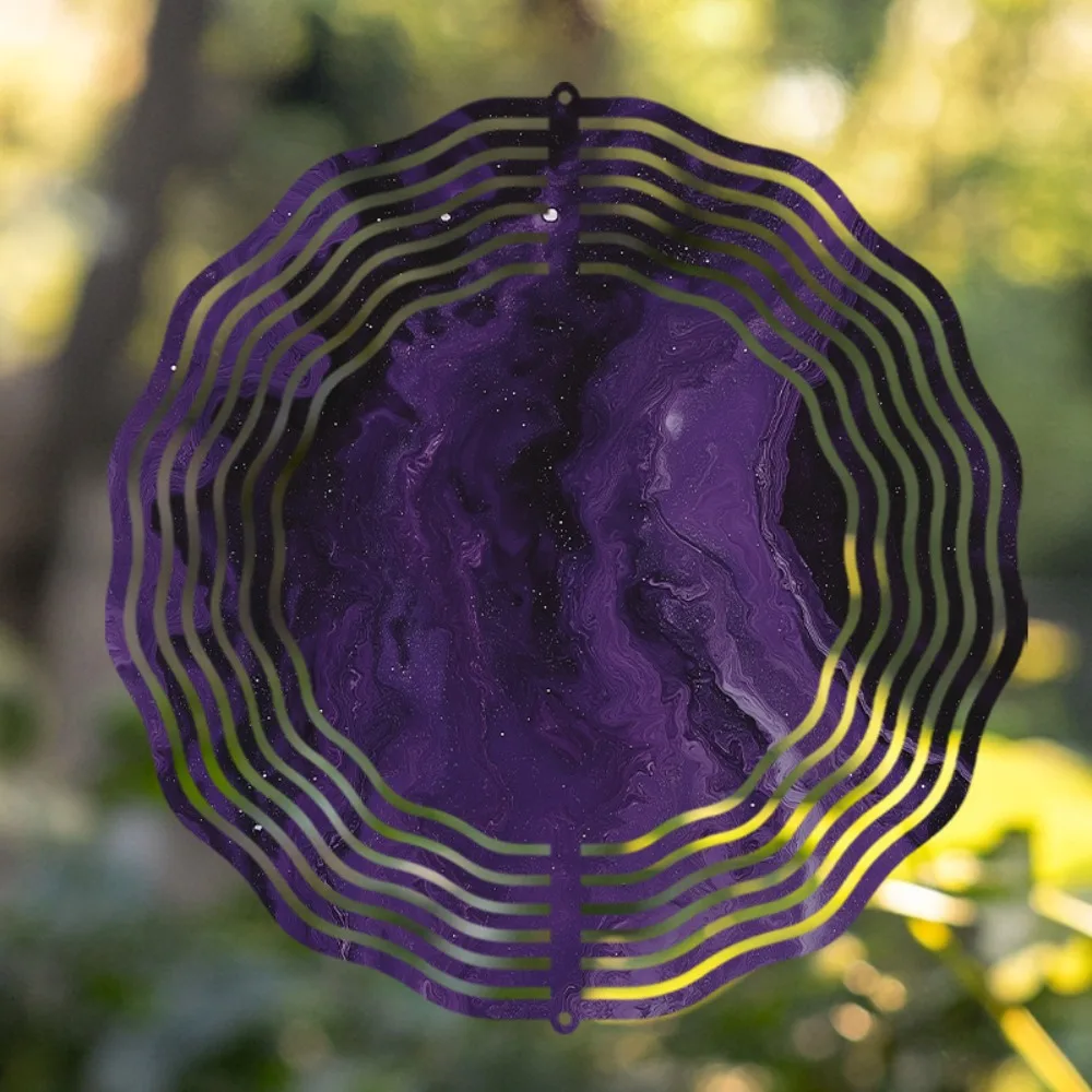 

Valentine Gift 10in Rotating Wind Chimes for Garden Decor 360 Artistic Hooks Sound for Outdoors Lawn