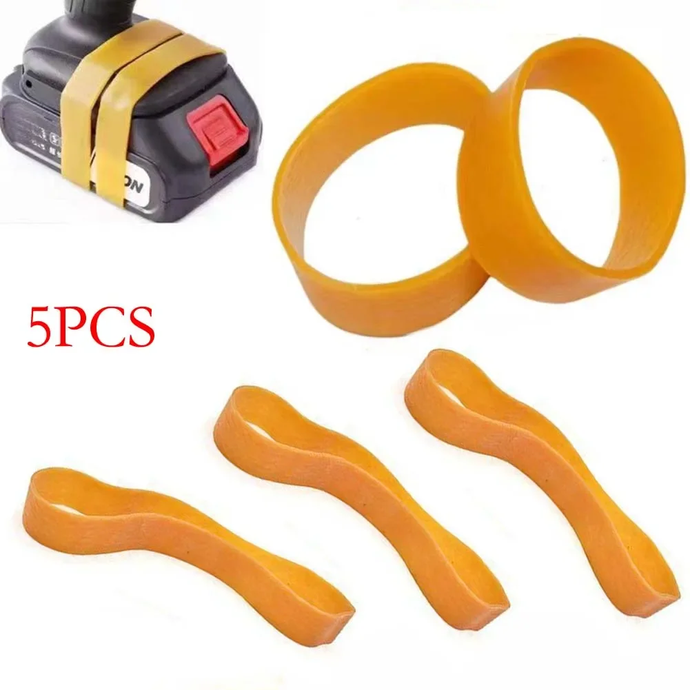 Packing Supplies Wrench Battery Bands Packing Odd-shaped Items Mail Delivery Bundling Rubber Bands For Power Tool Battery
