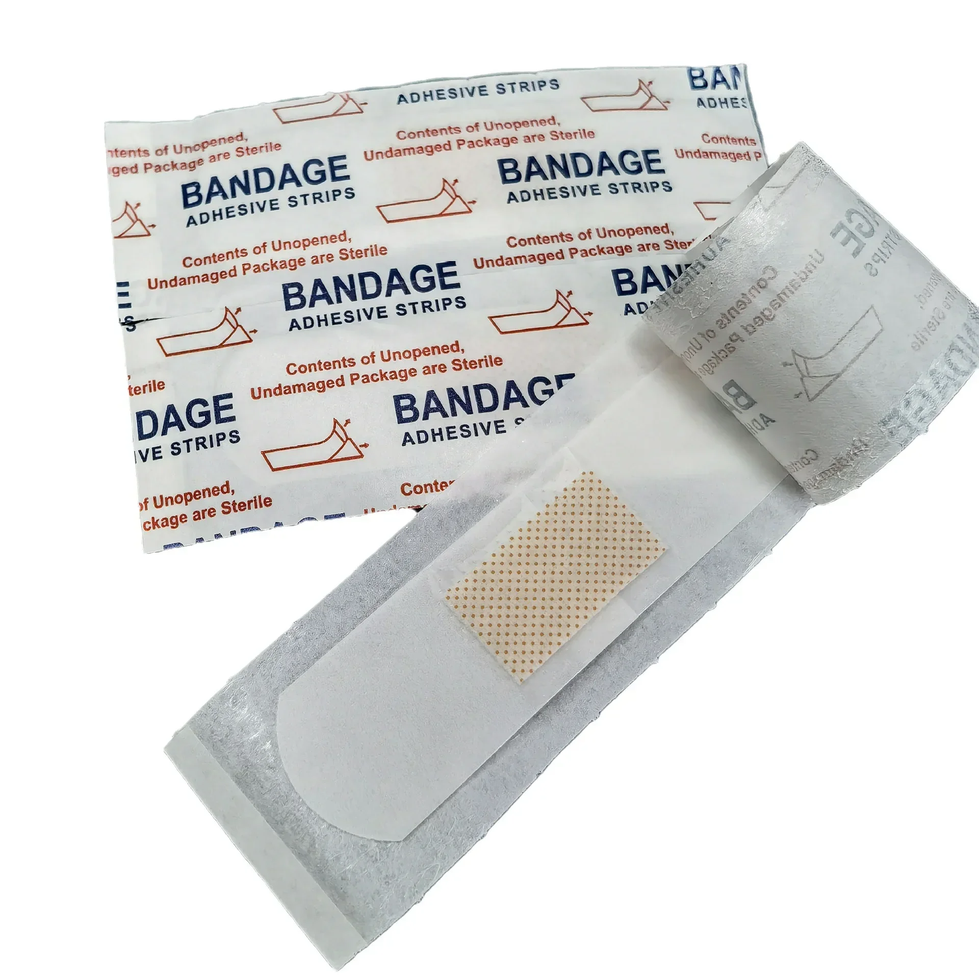 160pcs Disposable Transparent PE Elastic Waterproof Band aid Hemostatic Bandage Breathable Anti-wear Foot OK Stretch Bandage