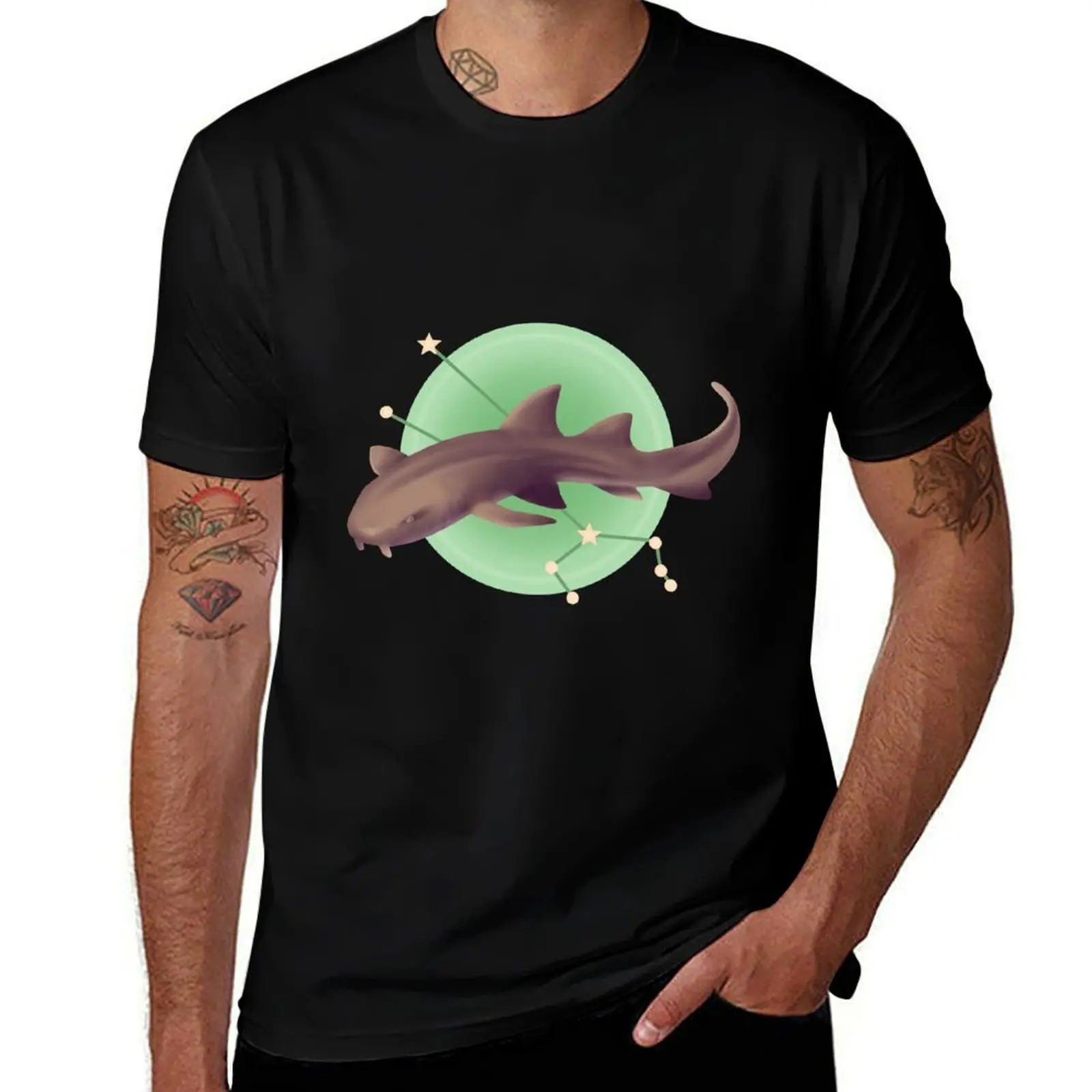 

Zodiac Sharks - Taurus T-Shirt Urban Style Casual Short Sleeve Top