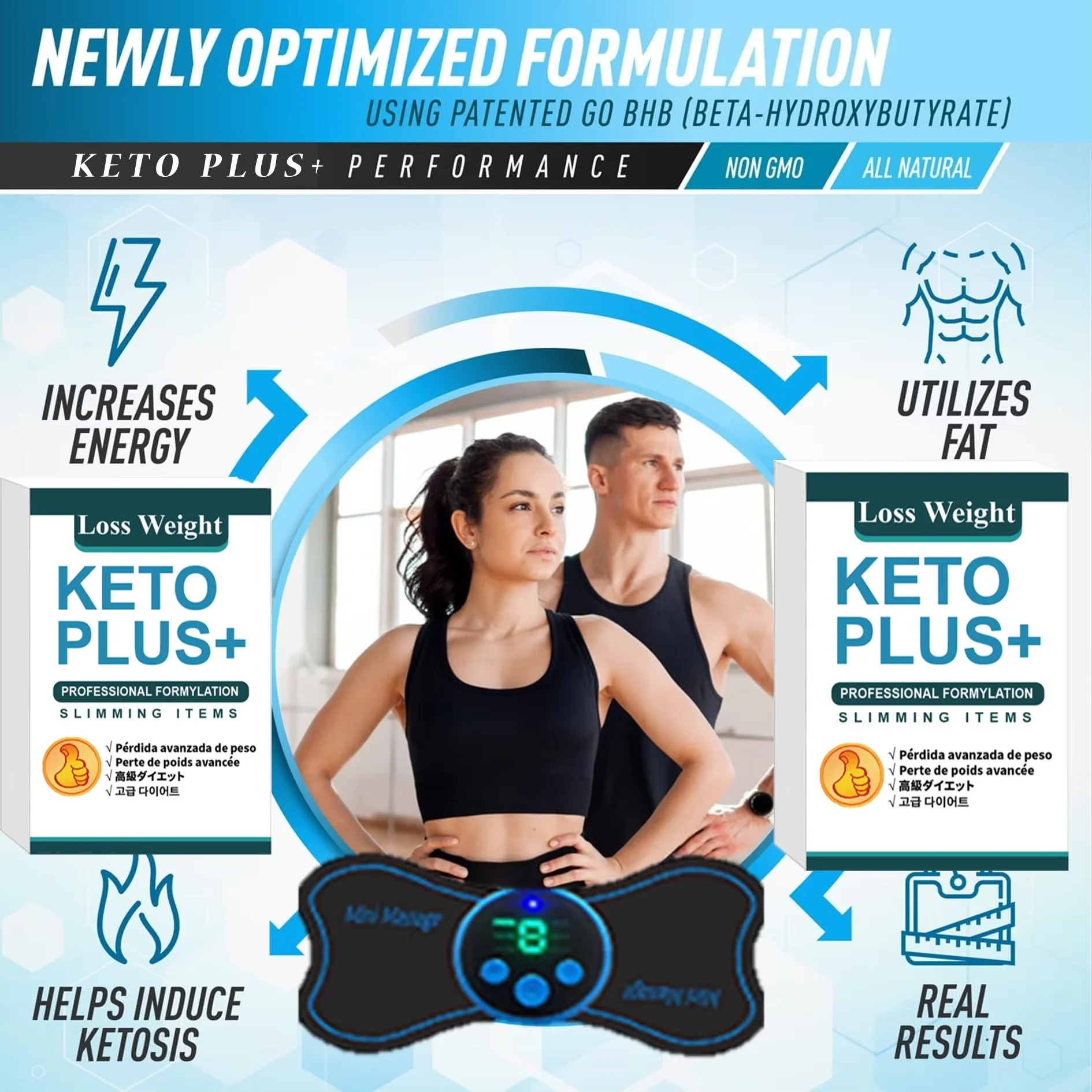 Keto Advanced Weight and Loss, Weight Management Supports Healthy Slimming & Waist Slimming