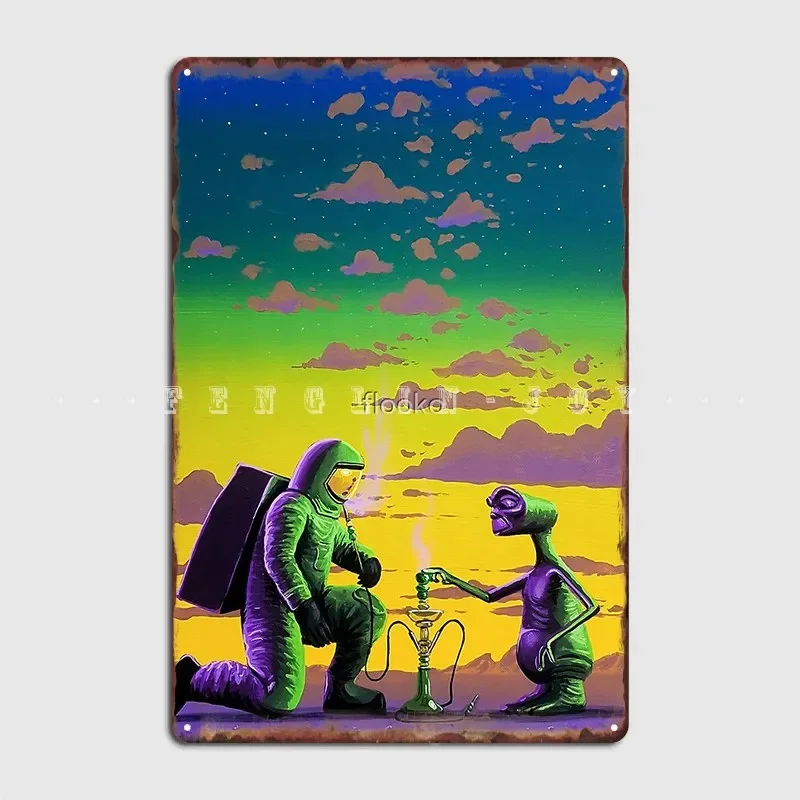 Chill Sesh Metal Plaque Poster Design Wall Cave Bar Cave Wall Decor Tin Sign Posters