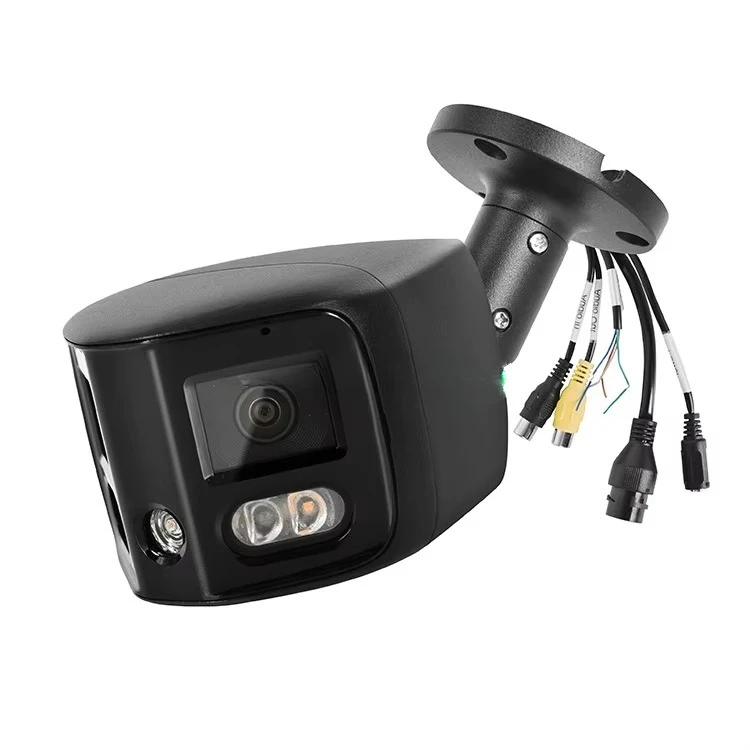 

IPC-PFW3849S-A180-AS-PV Black Original 2x4MP TiOC Duo Splicing Fixed-focal Bullet WizSense Network Camera