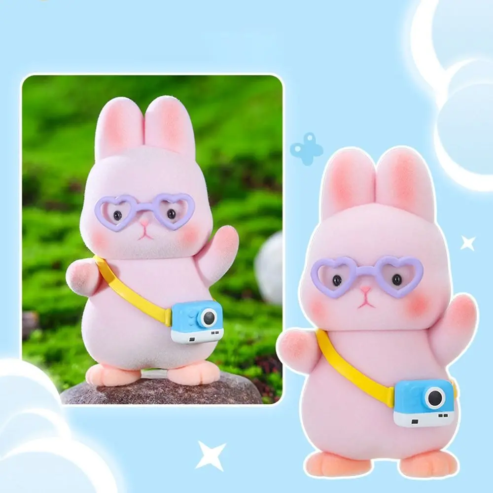 Liuliu Konijn Uitje Serie Konijn Blinde Doos Anime Actiefiguur Roze Konijn Blinde Tas Handgemaakt Ornament Verrassingstas Meisje