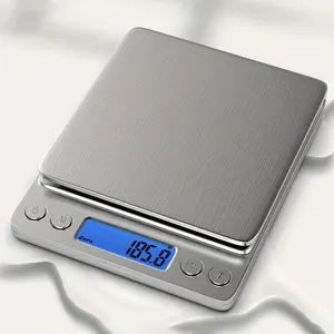 1Pcs Digital Kitchen Scale 3000g/ 0.1g Small Jewelry Scale Food Scales Digital Weight Gram and Oz Digital Gram Scale