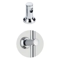 Shower Head Holder 22mm ABS Shower Slide Rail Bar Holder Adjustable Clamp Bracket Lifting Rod Bathroom Replacement Accessories