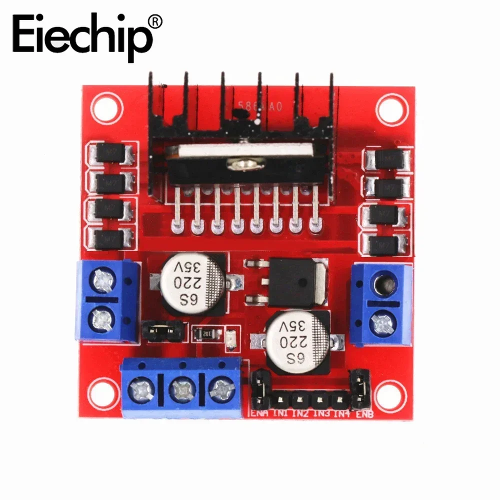 L298N Driver Board Module L298 Stepper Motor Smart Car Robot Breadboard Peltier High Power Motor Controller