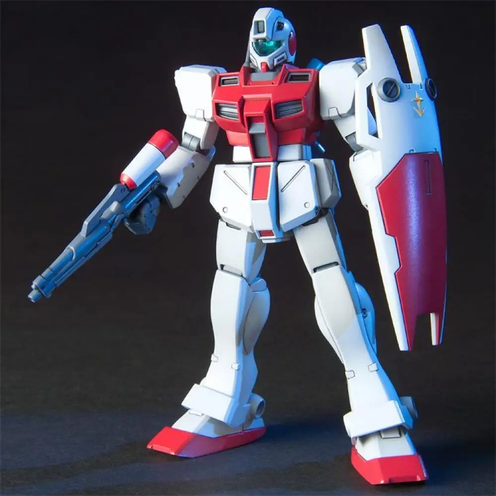 Оригинальная фигурка Bandai Gundam HGUC 1/144 дюйма, модель командного пространства, аниме, фигурка в сборе, игрушки, декоративная игрушка, подарки