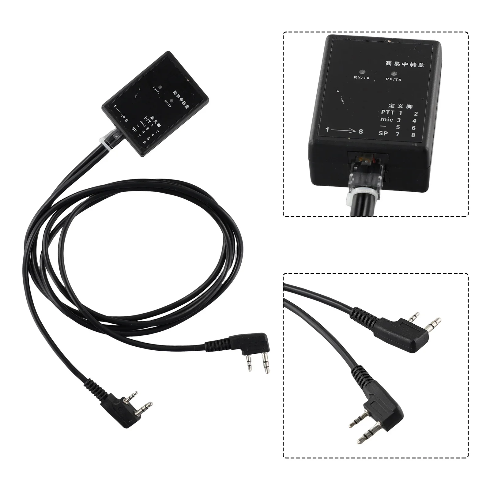 Repeater Box For BAOFENG TYT WOUXUN KIRISUN HYT Walkie Talkie Bidirection Radio U-V V-U Cross Band Walkie Talkie Parts Accessori