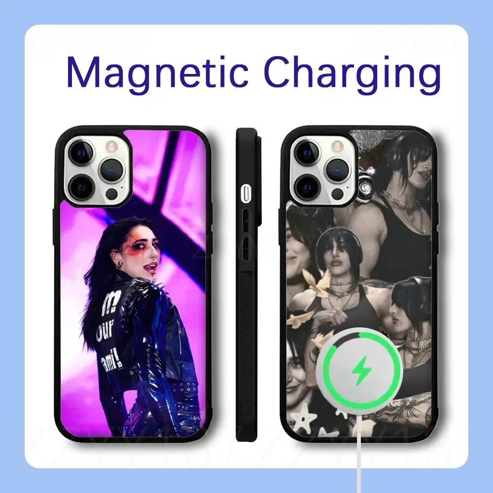 

R-Rhea Ripley Wrestler Phone Case For iPhone 16,15,14,13,12,11,Pro,Max,Plus,Mini,SE Magsafe Magnetic Wireless Charging