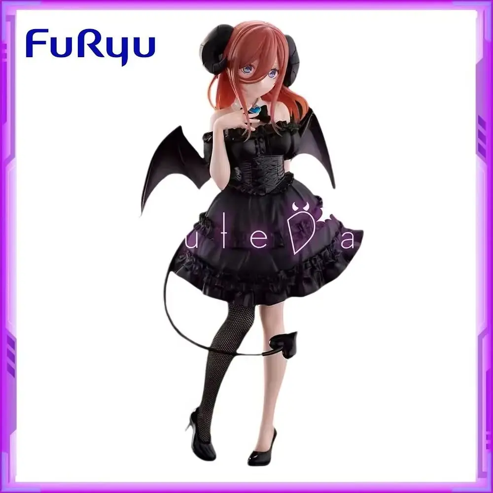 

Original FuRyu BiCute Dark The Quintessential Quintuplets Nakano Miku Anime Action Figures PVC Model Toys
