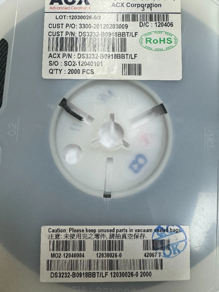 Maxim Integrated DS3232-B0918BBTLF 50pcs | High-Accuracy I²C RTC Module | with Integrated TCXO & SRAM
