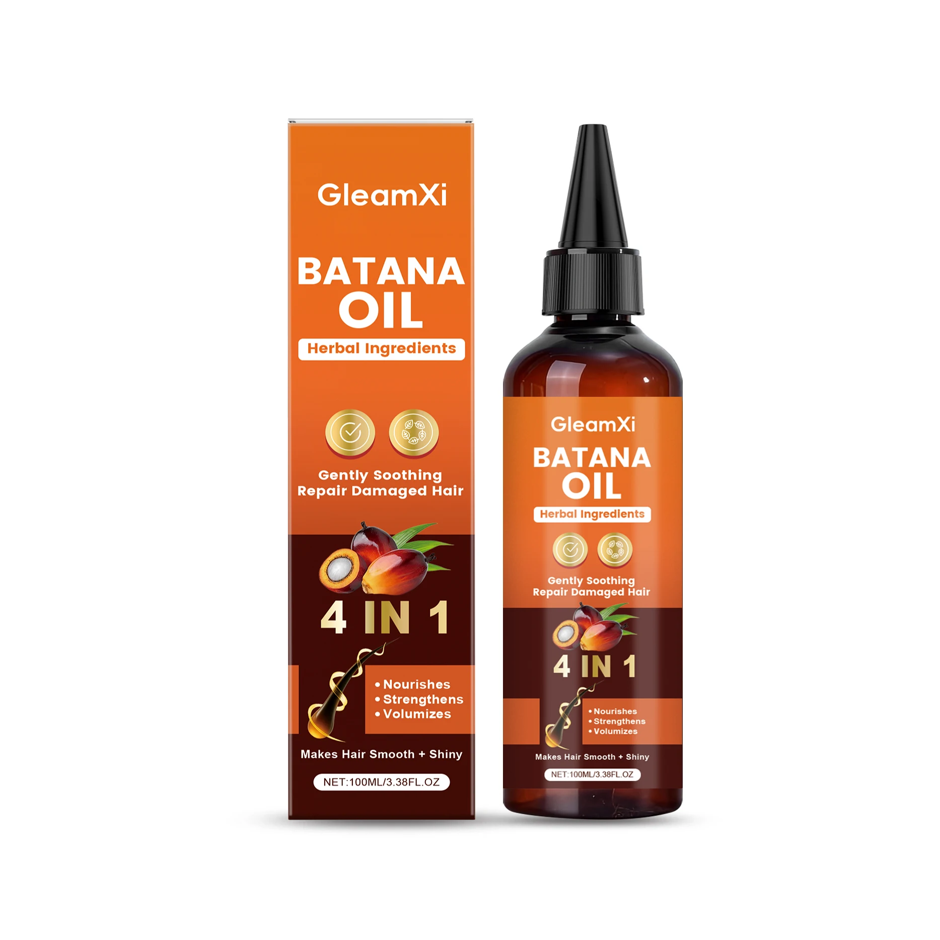 Batalna Hair Oil - Daily Care, Moisturizes Scalp, Lightweight, Smooth, and Voluminous Hair Treatment