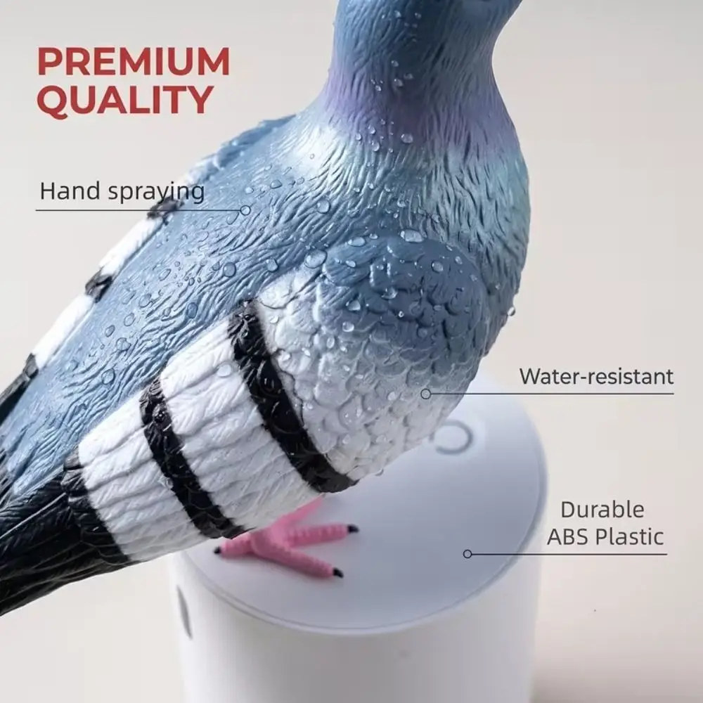 Pigeon Shape Foam Soap Dispenser Creative Blue Bird ABS Material Automatic Soap Dispenser Hygienic Foam Refillable