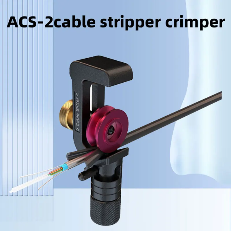 Armored Fiber Cable Slitter, Wire Jacket Stripper, Multi-coreoptical Aluminum Cable Cutter, High Quality, OD 4-10mm