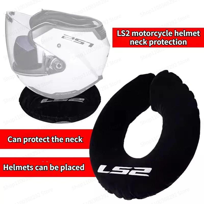 

LS2 Motorcycle Helmet Neck Protection Racing Ground Off Road Long Distance Motorbike Cycling Riding Fatigue Neck Protection