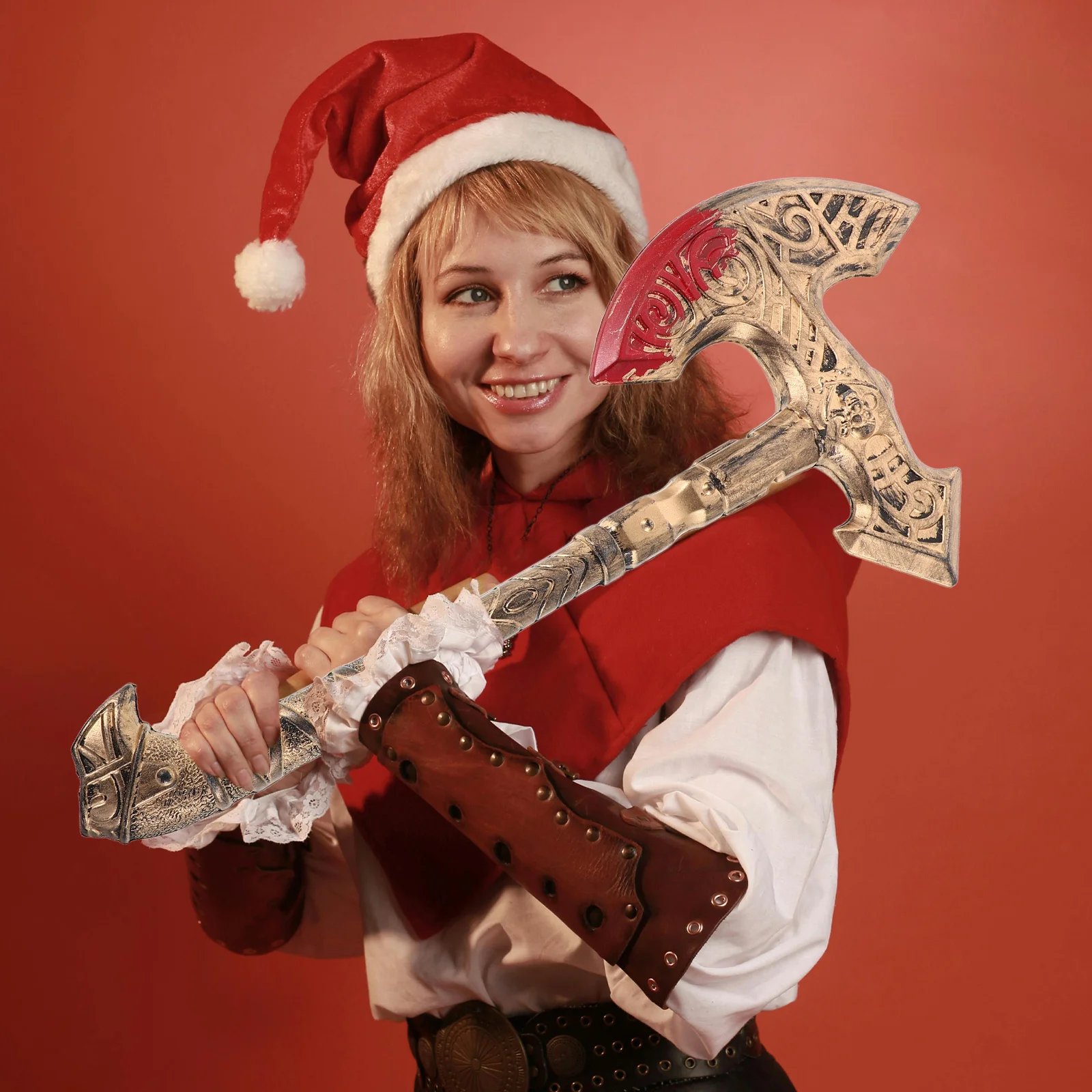 High-Fidelity Axe Prop for Costume Events Pirate Theme Parties Historical Reenactments Viking Accessories Men Dress Up