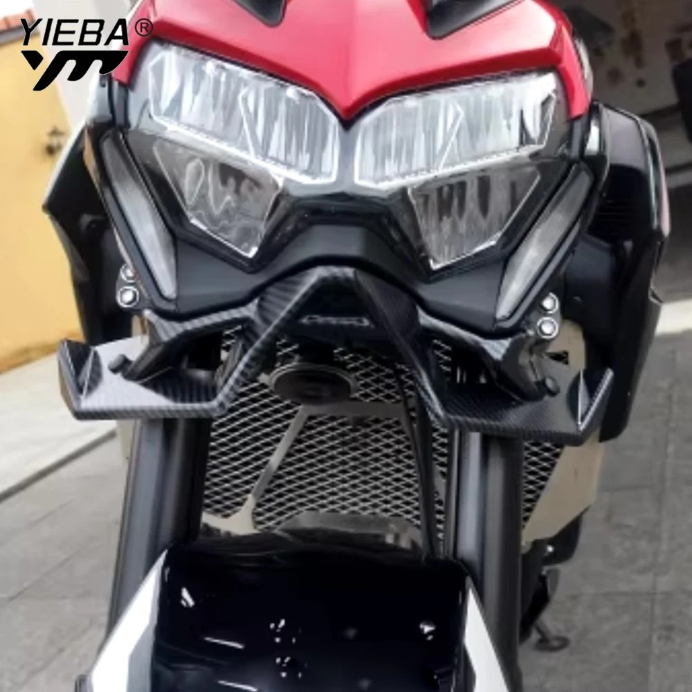 

2024 For Kawasaki Z900 2020 2021 2022 2023 Carbon fiber Motorcycle Z900 Naked Front Spoiler Winglet Aerodynamic Wing Kit Spoiler