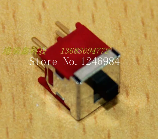 [SA]TS-5S -way gold-plated pin six foot two tranches of 2.54 toggle switch slide switch Q25 5FD1 Deli Wei--50pcs/lot