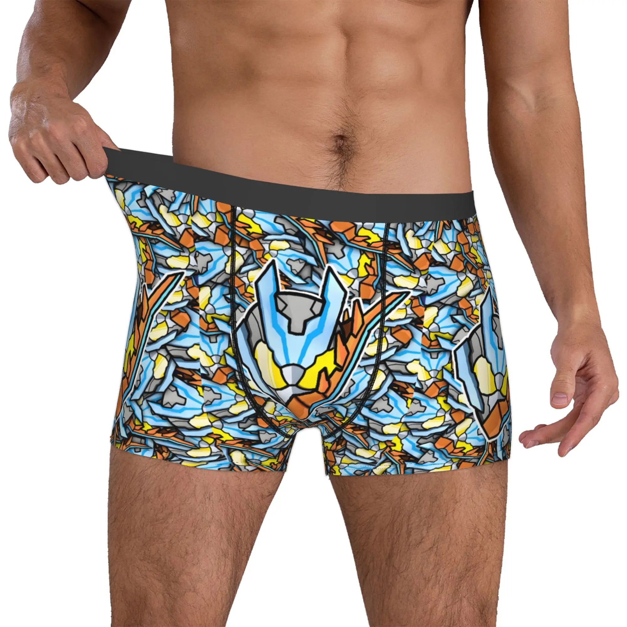 

Customized Cool Kamen Rider Hot Comic Boxers Shorts Panties Men's Underpants Comfortable Briefs Underwear