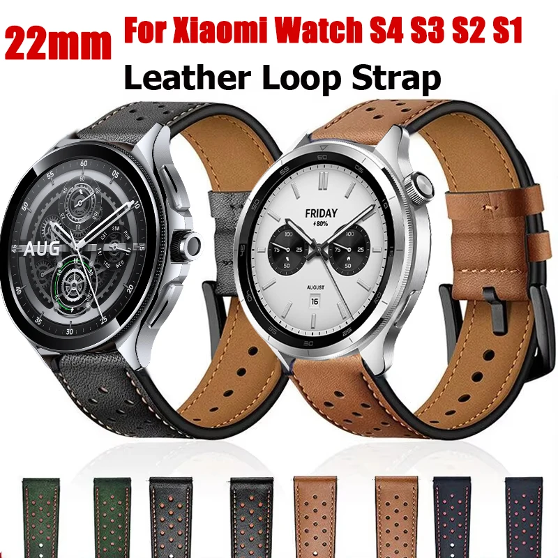 22Mm Retro Leather … - image