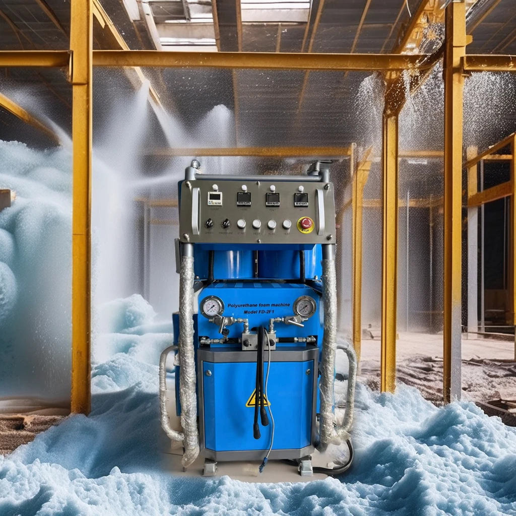 CE Approved Electric High Pressure Construction Industries Water Proof Polyurea Spray Foam Machine