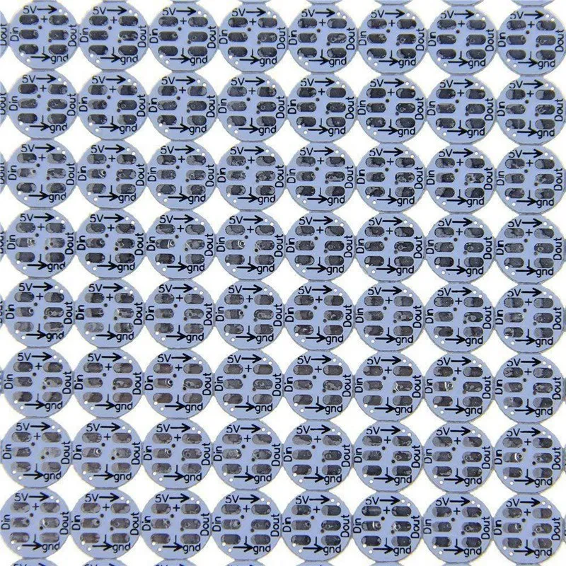 

100 Pieces WS2812B WS2812 LED Chip & Heatsink 5V 5050 RGB WS2811 IC Ingebouwde Pixels Modules