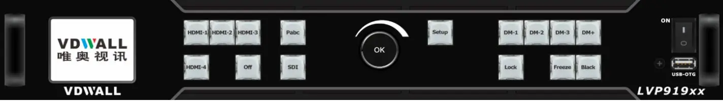 VDWALL LVP919 LED 증폭기 스플라이서 프로세서
