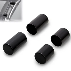 4Pcs Moto Docking Hardware Point Cover Kits Black for Harley Touring Street Glide Electra Glide Road Glide Road King 2009-2025