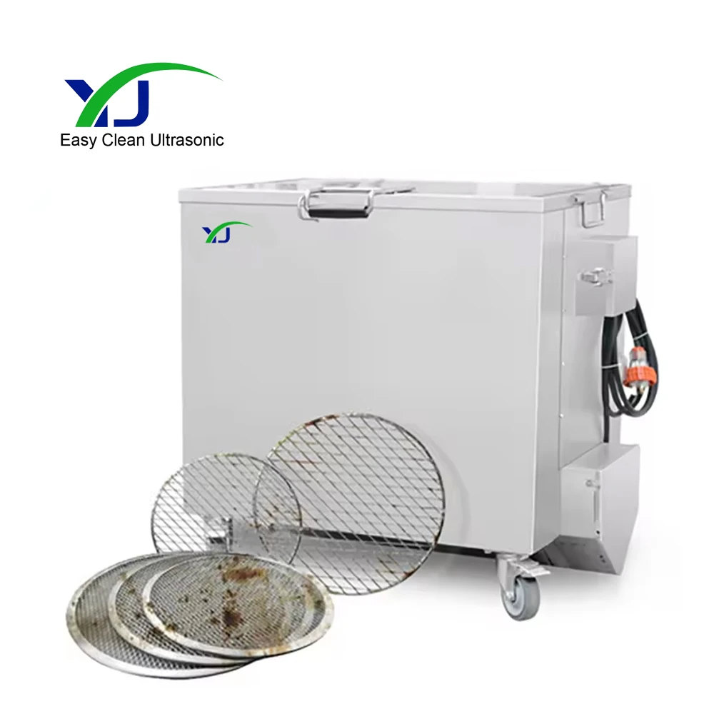 Easy Clean 210L Ultrasonic Washing Digital Industrial Heated Stainless Steel Soaking And Washing Tank