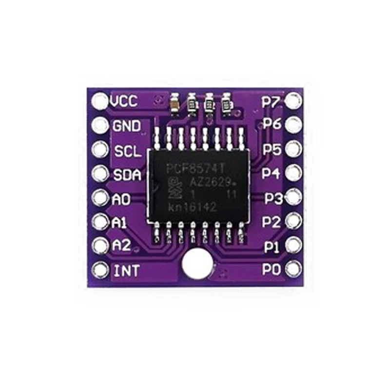 PCF8574T Interfejs we/wy I2C z obsługą rozszerzonego modułu kaskadowego