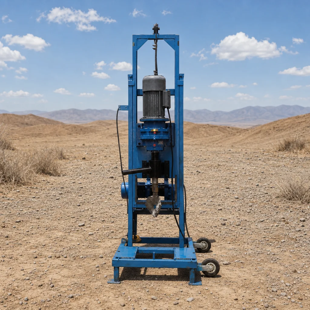 Customized 100m Depth Hydraulic Type Movable Type Water Well Drilling Equipment Convenient Operation for Shallow Water Wells