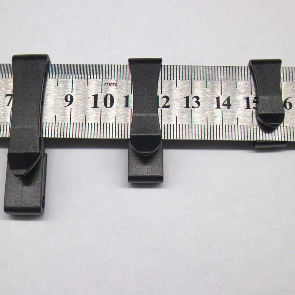 Belt Buckles Strap Clip Tactical Buckle 24Mm Black for Backpack Webbing Strap Management Outdoor System Fixer