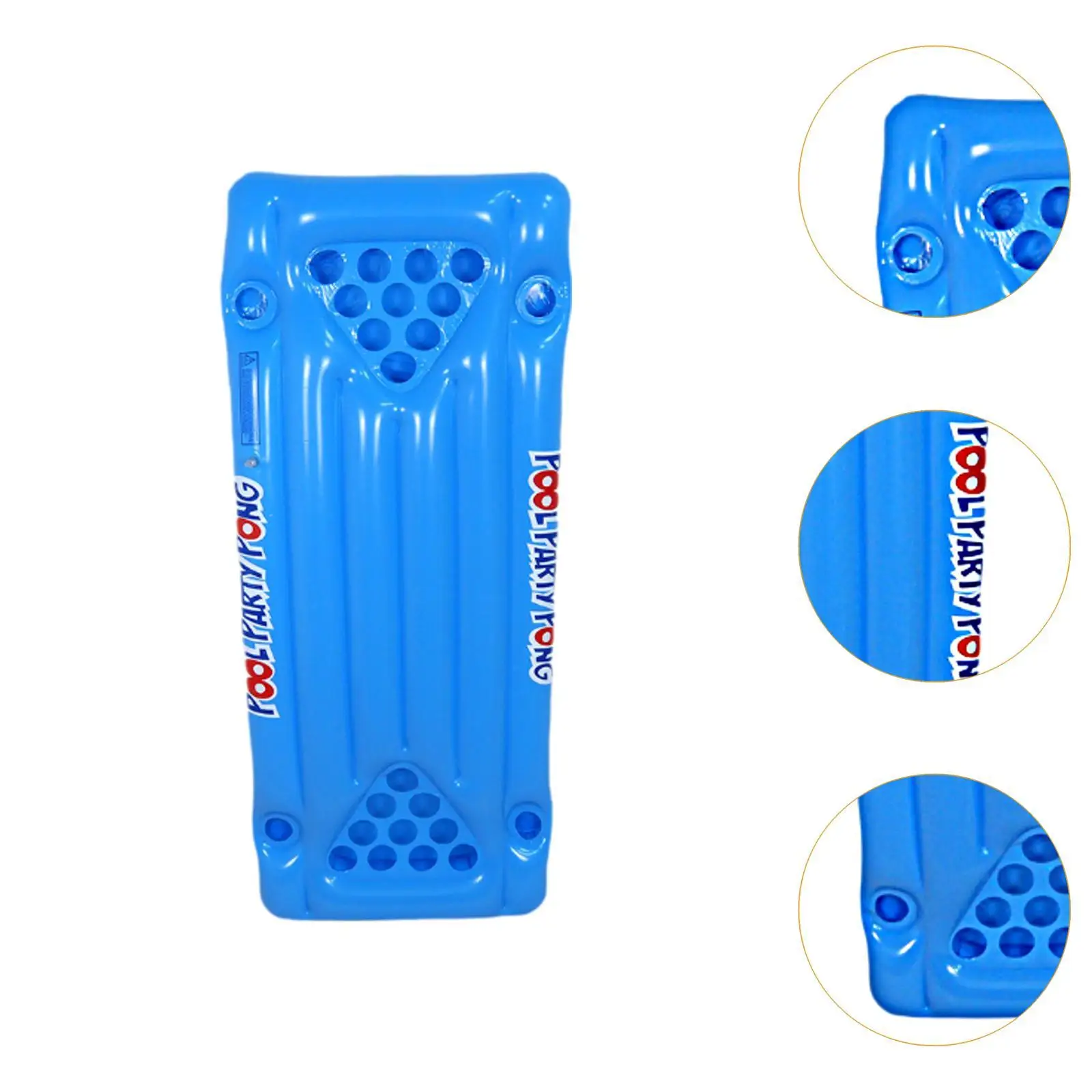 نفخ البيرة بونغ طوف بولي كلوريد الفينيل المياه العائمة السرير حامل مشروبات عائمة بركة السرير لبحيرة الشاطئ حفلة عطلة الحديقة المائية الصيف #5