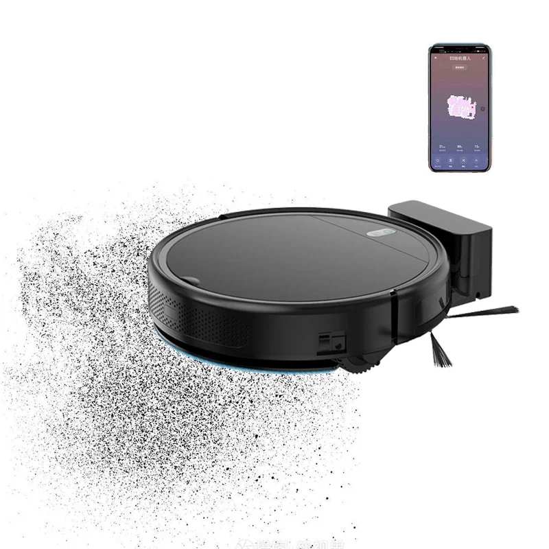 

2500Pa Smart Robot Vacuum Cleaner and Mop Automatic Household Car Hotel Cleaning with Wet and Dry Functions