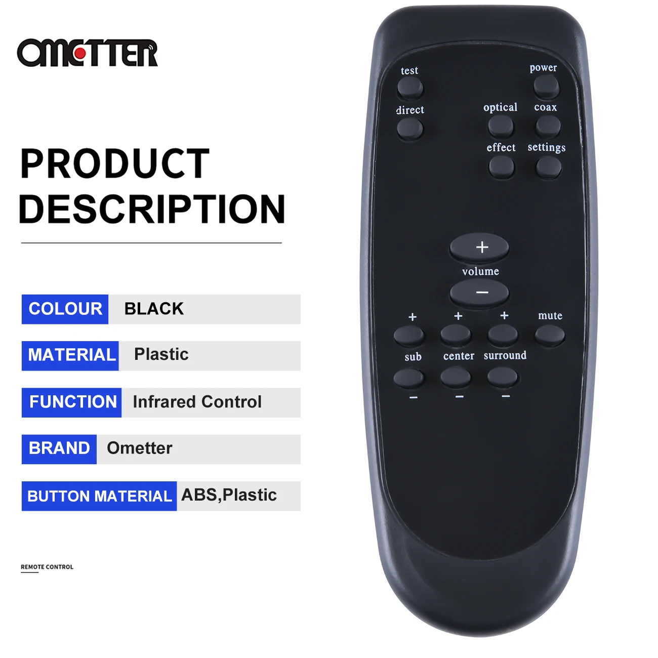 Para logitech alto-falante controle remoto z5500 Z-5500 z5450 Z-5450 z680 Z-680