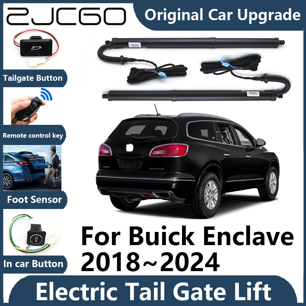 ZJCGO For Buick Enclave 2018~2024 Automatic Tailgate Electric Tail Gate Lift Prop Support Vehicle Power Rear Door Liftgate Strut