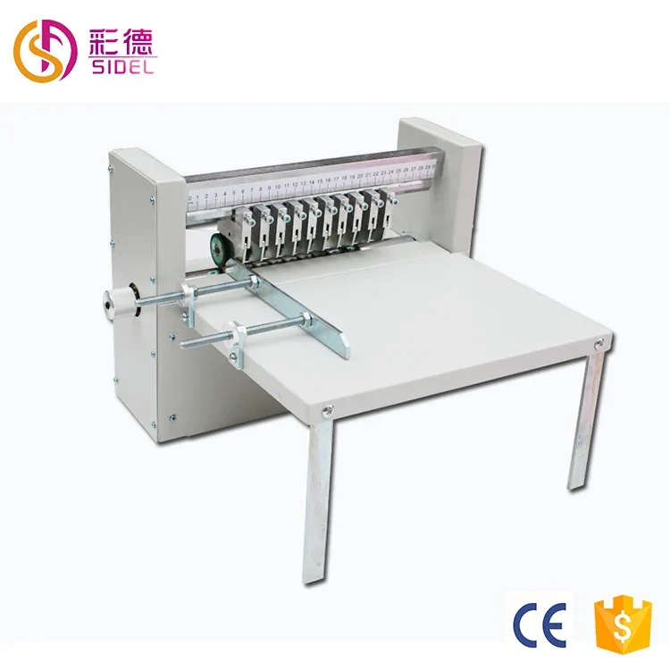 300mm Electric Paper Perforating Machine Label Cutting Adhesive Sticker Half Cutting Machine