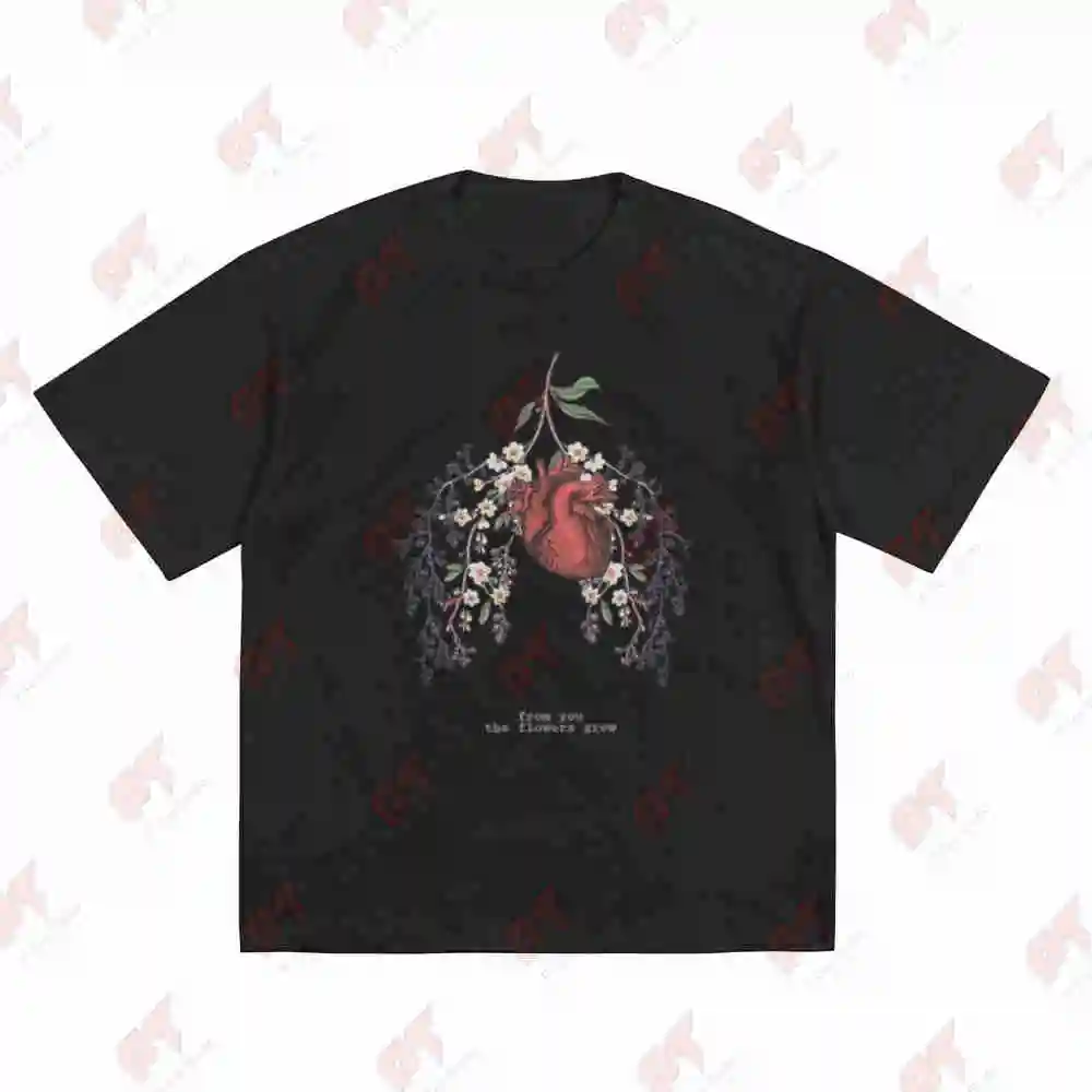 Florence The Machine Vintage Washed Short Sleeve Tee 100% Cotton T-Shirt