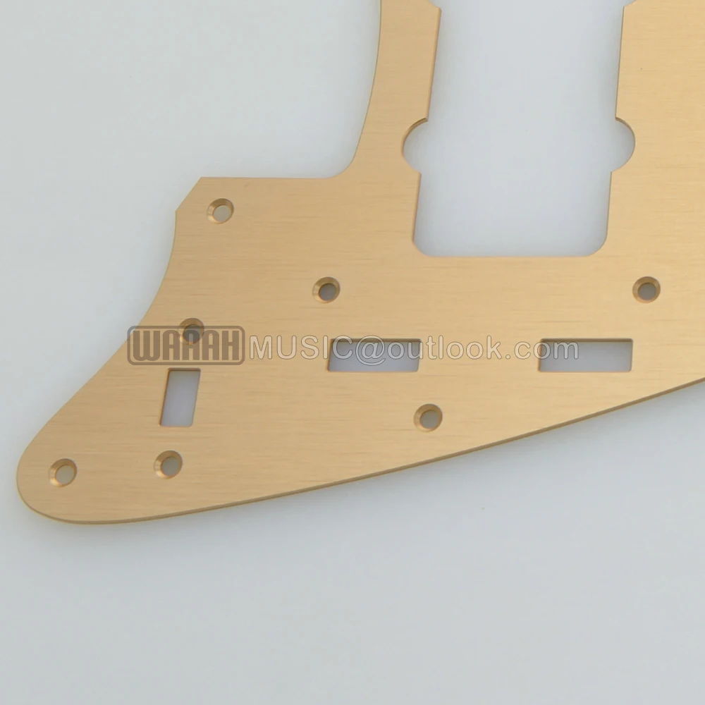 13 Holes 60\'s Vintage Guitar Pickguard Aluminum Alloy for FD American Jassmaster