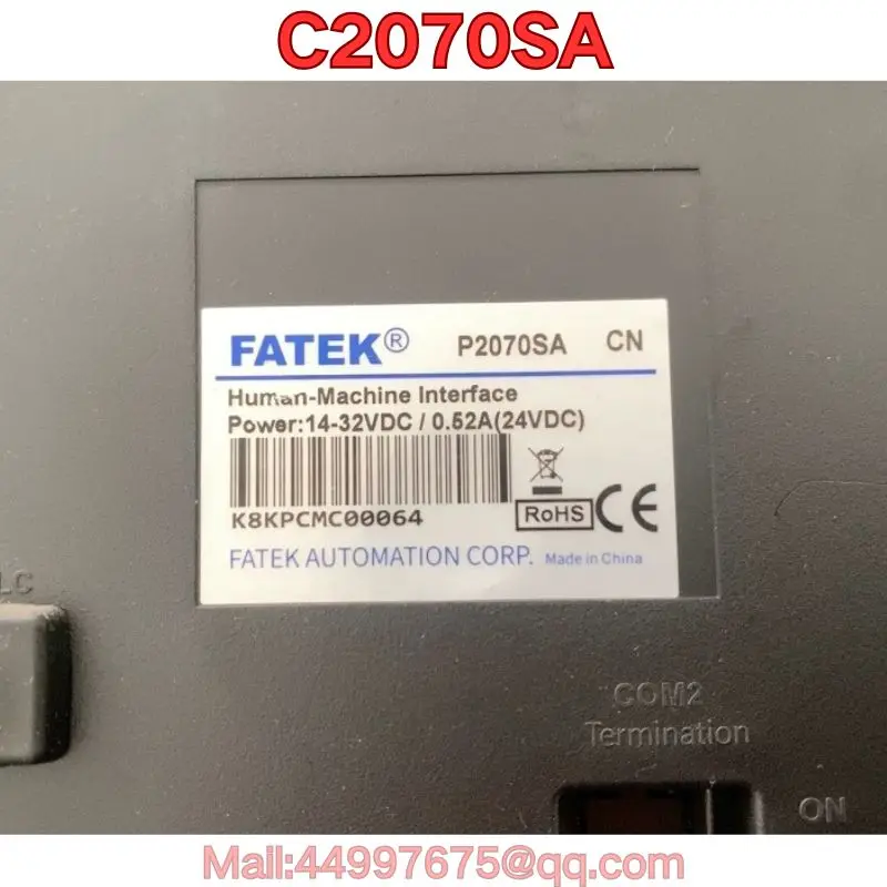 Second-hand C2070SA touch screen function test is normal The latest quotation for 2026