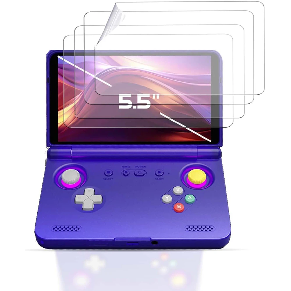 2-4 PCS HD Full Hydraulic Hydrogel Film for Retroid Pocket Flip 2 Game Console Protective Screen Protector