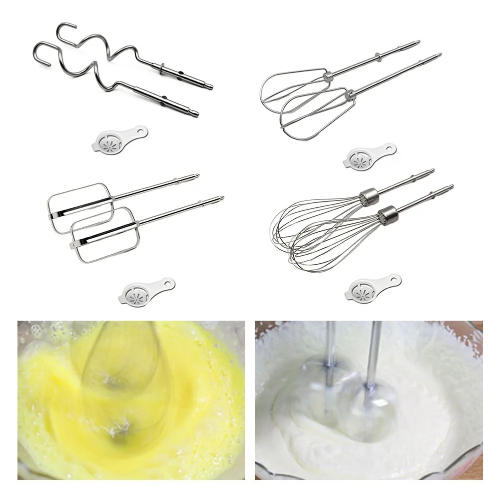 2pcs Egg Beater For Kenwood Dough Blend Replacement W/Hand Mixer Whisk Kitchen Appliance Part Egg Beater Accessory
