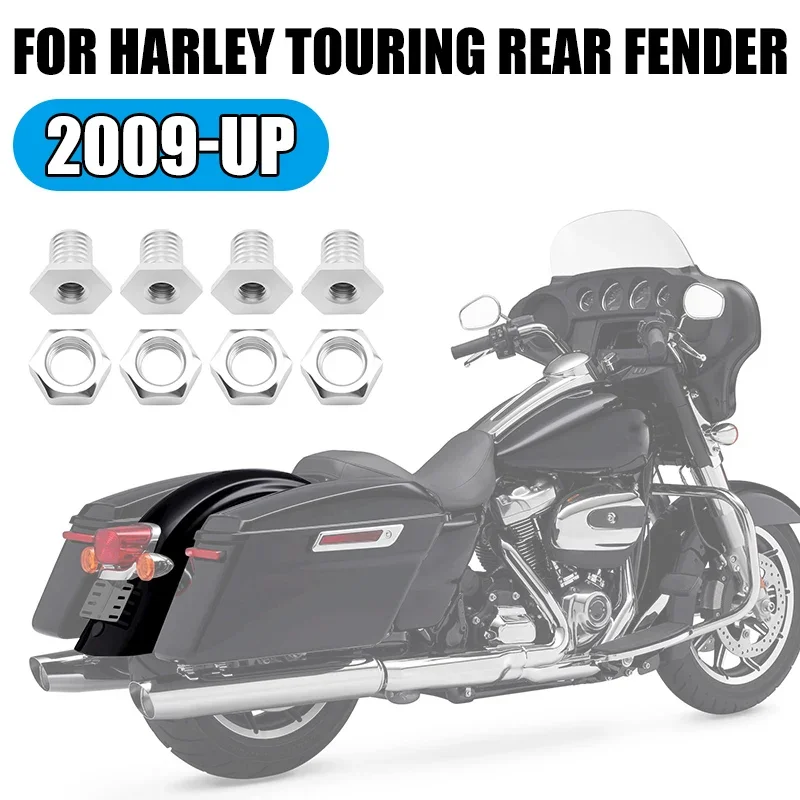 Picture 4: Rear Fender Screws Motorcycle Mudguards Bolts Kit For Harley Touring Road King Road Electra Glide Ultra Limited 2009 2010-UP