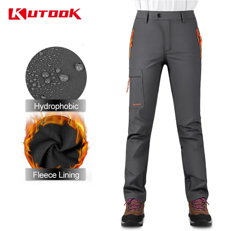 Pantaloni cargo da uomo, con 6 tasche, vestibilità regolare, per il tempo libero, per trekking, attività all'aria aperta, da uomo, con elastico, verde militare, M