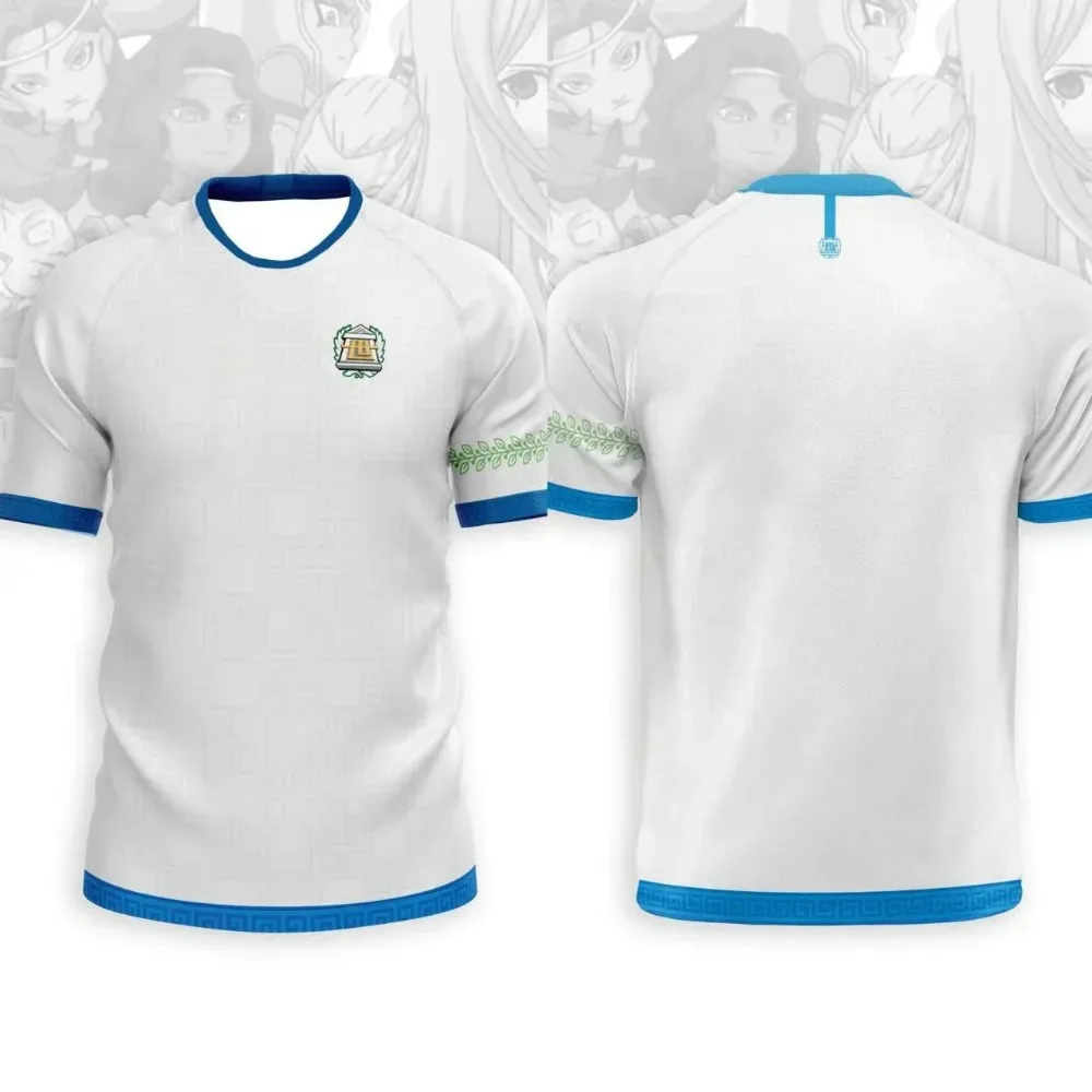 اليابان كرة القدم أنيمي الرجال تي شيرت جيرسي Inazuma أحد عشر كايو بنين بنات ملابس رياضية عادية التجفيف السريع المتضخم التدريب اليومي