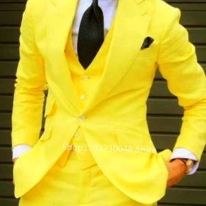 بدلة زفاف رسمية أحادية اللون للرجال, بدلات بوتيك ترفيهية, سهرة العريس, سترة وسراول, 3 قطع أفضل 11 بدلة مبيعا حسب الطلب - رقم 6