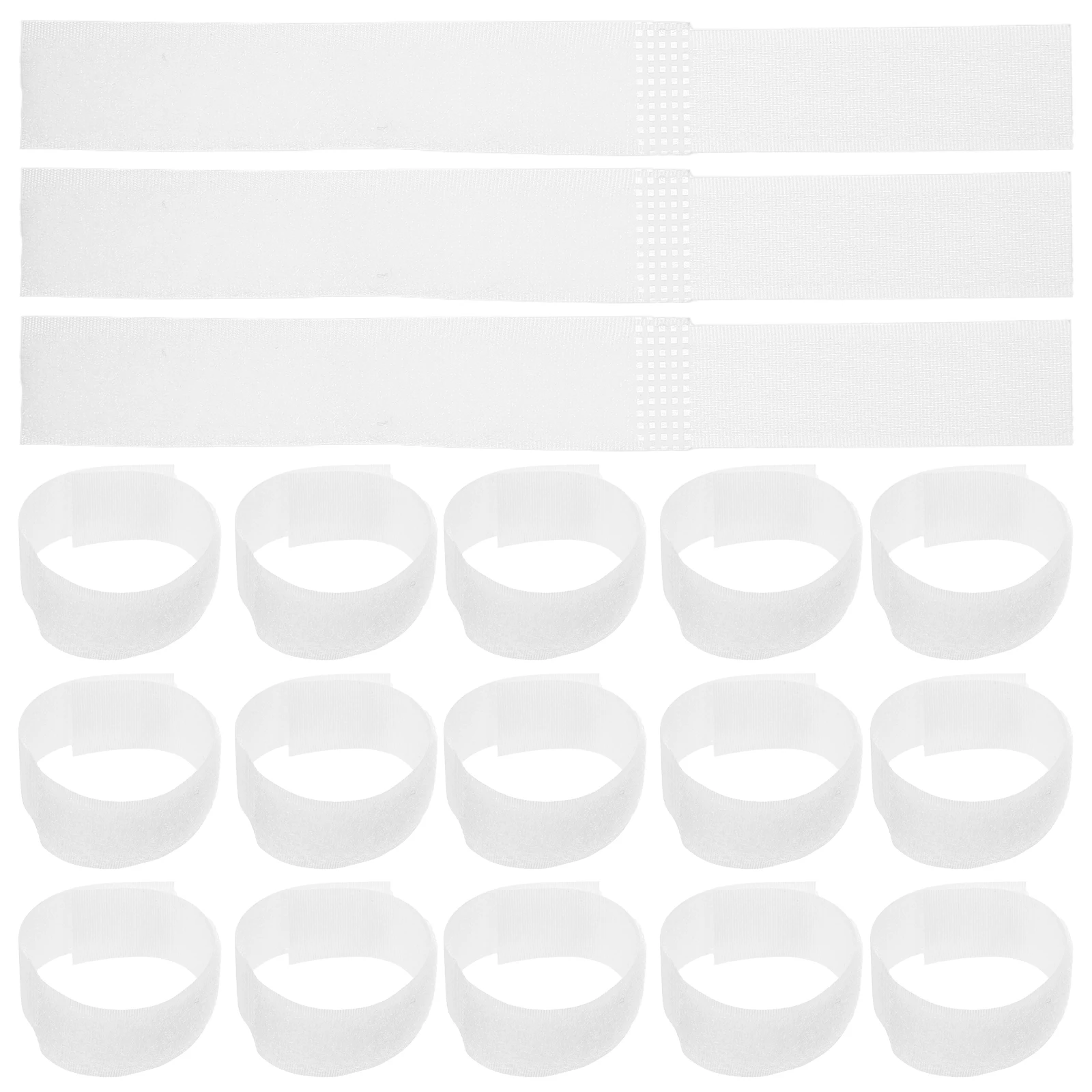 

20Pcs Pet Boot Fastening Straps Reusable Waterproof Dog Shoe Adjustable Straps for Mud Rain Outdoor Protection Grip Bands