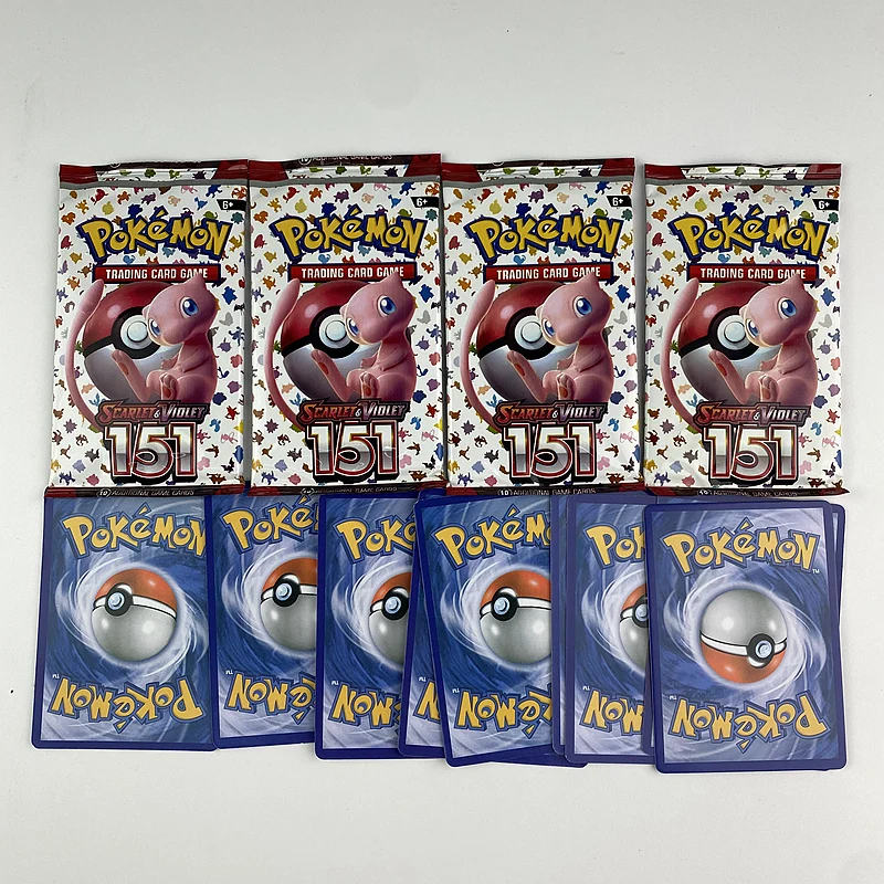 Pokemon TCG: Scarlet & Violet 151 classics Expansion Booster, tarjetas comerciales, versión en inglés, 10/20 piezas